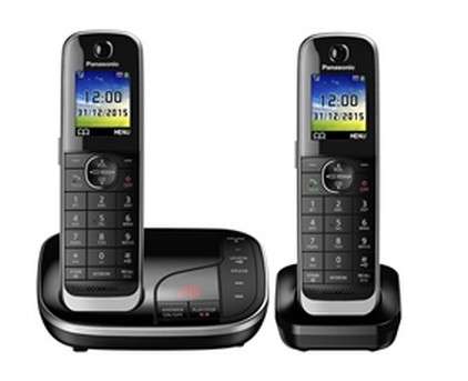 Schnurlostelefon mit AB KX-TGJ322GB Duo - schwarz | SM-HE-126141