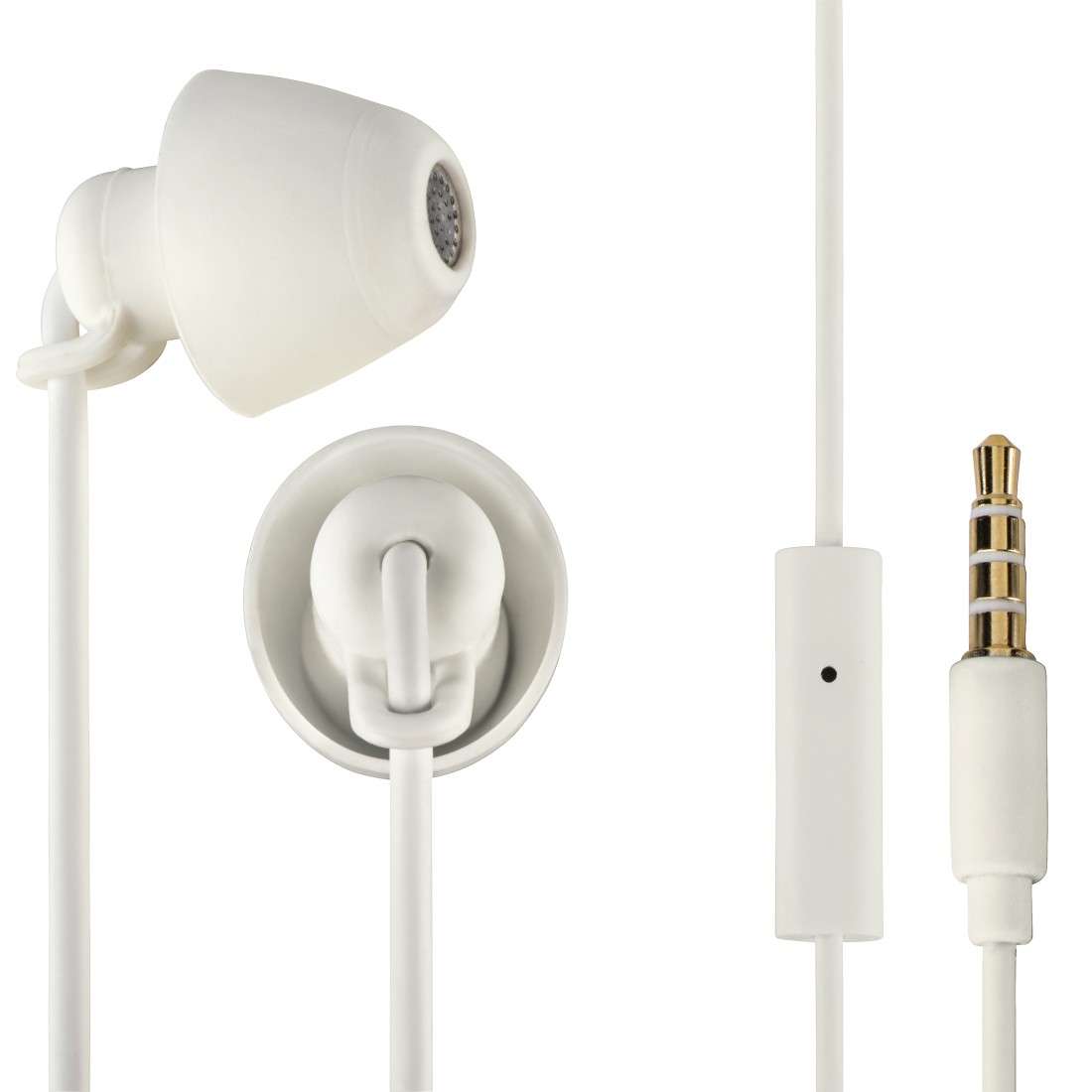 EAR3008W Kopfhörer Piccolino, In-Ear, Mikrofon, ultraleicht, Weiß | 00132633
