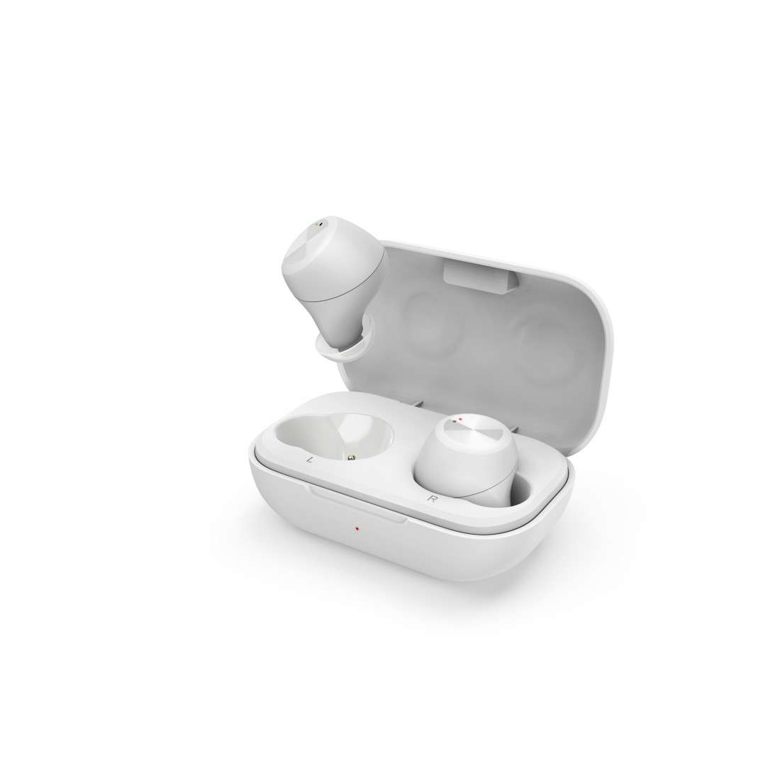 THOMSON (LIZENZMARKE) WEAR7701W Bluetooth®-Kopfhörer, In-Ear, True Wireless, Mikrofon, Weiß