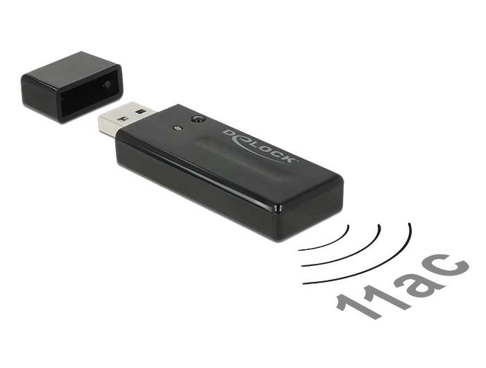 Delock WLAN USB 3.0 Stick Dualband 2.4/5 GHz WLAN AC 867