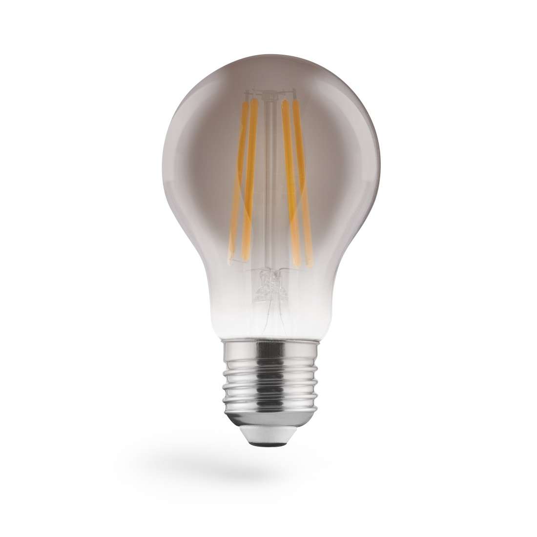 XAVAX LED-Filament, E27, 380lm 8W, Vintage-Lampe Glühlampe, dimmbar, Warmweiß