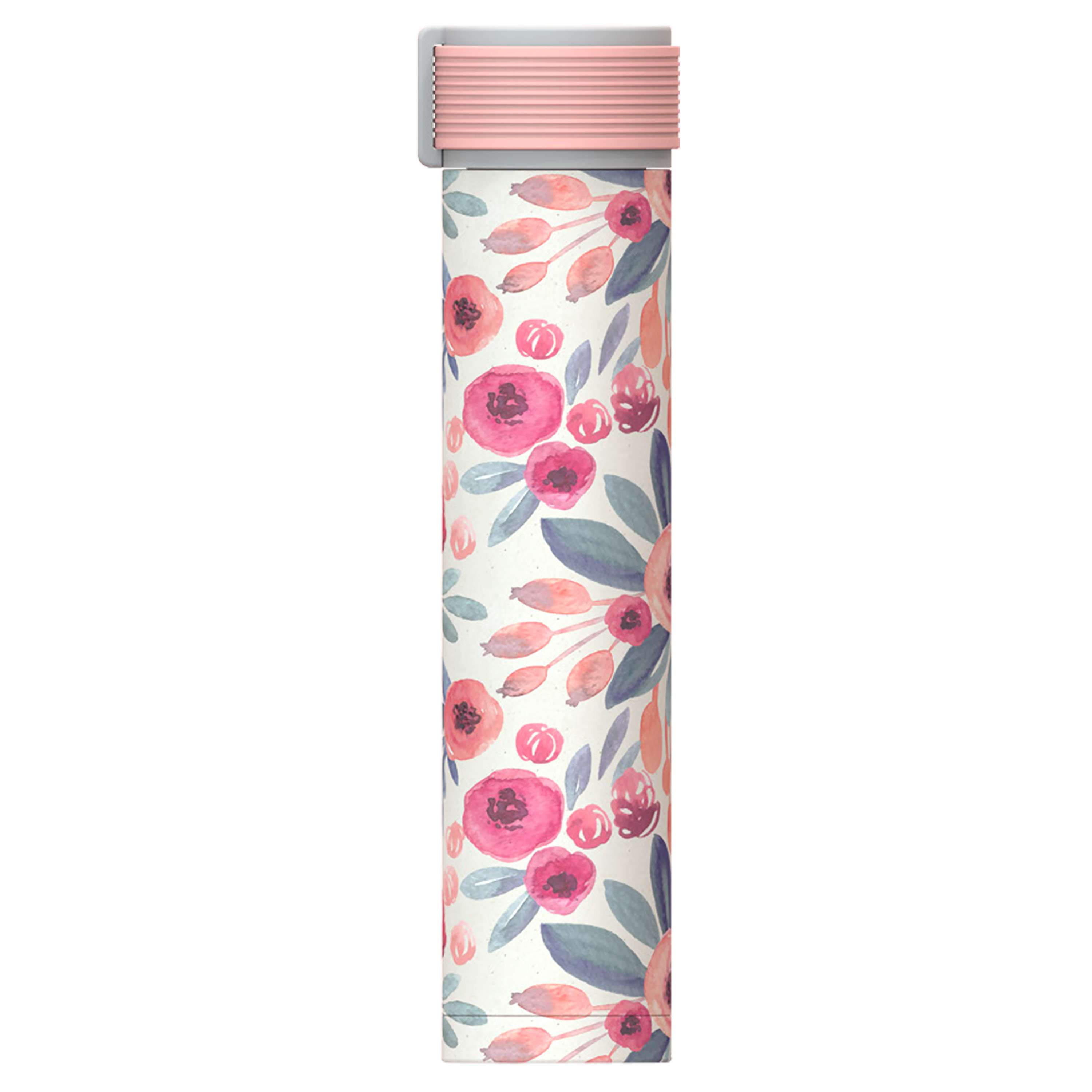 Asobu Kompakte Isolierflasche Skinny Mini Blumendekor