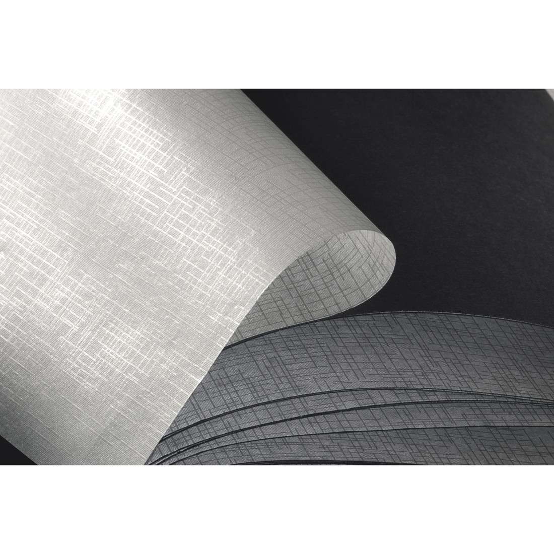 Spiral-Album Fine Art, 28x24 cm, 50 schwarze Seiten, Lila
