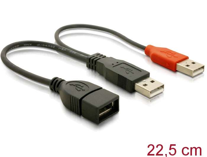 Delock USB Daten- und Powerkabel