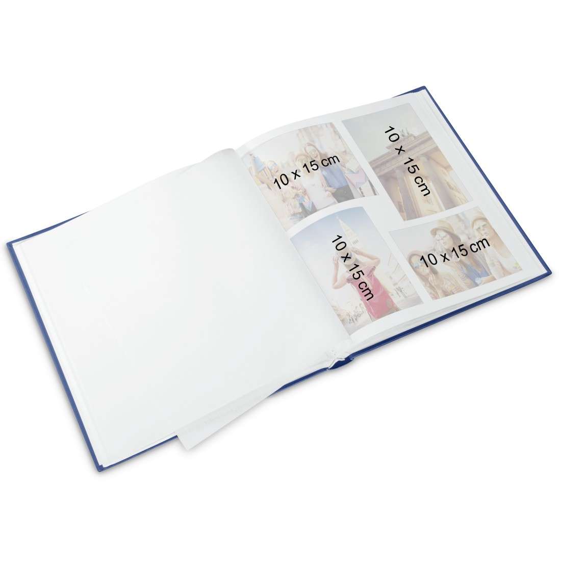 Buch-Album Fine Art, 29x32 cm, 50 weiße Seiten, Grau