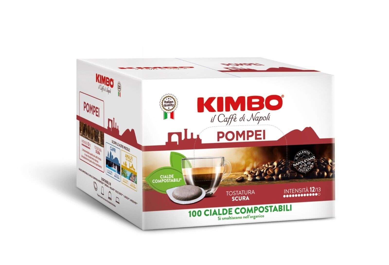KIMBO S.p.A. POMPEI 44mm ESE Pads 100 Stück a 7gr