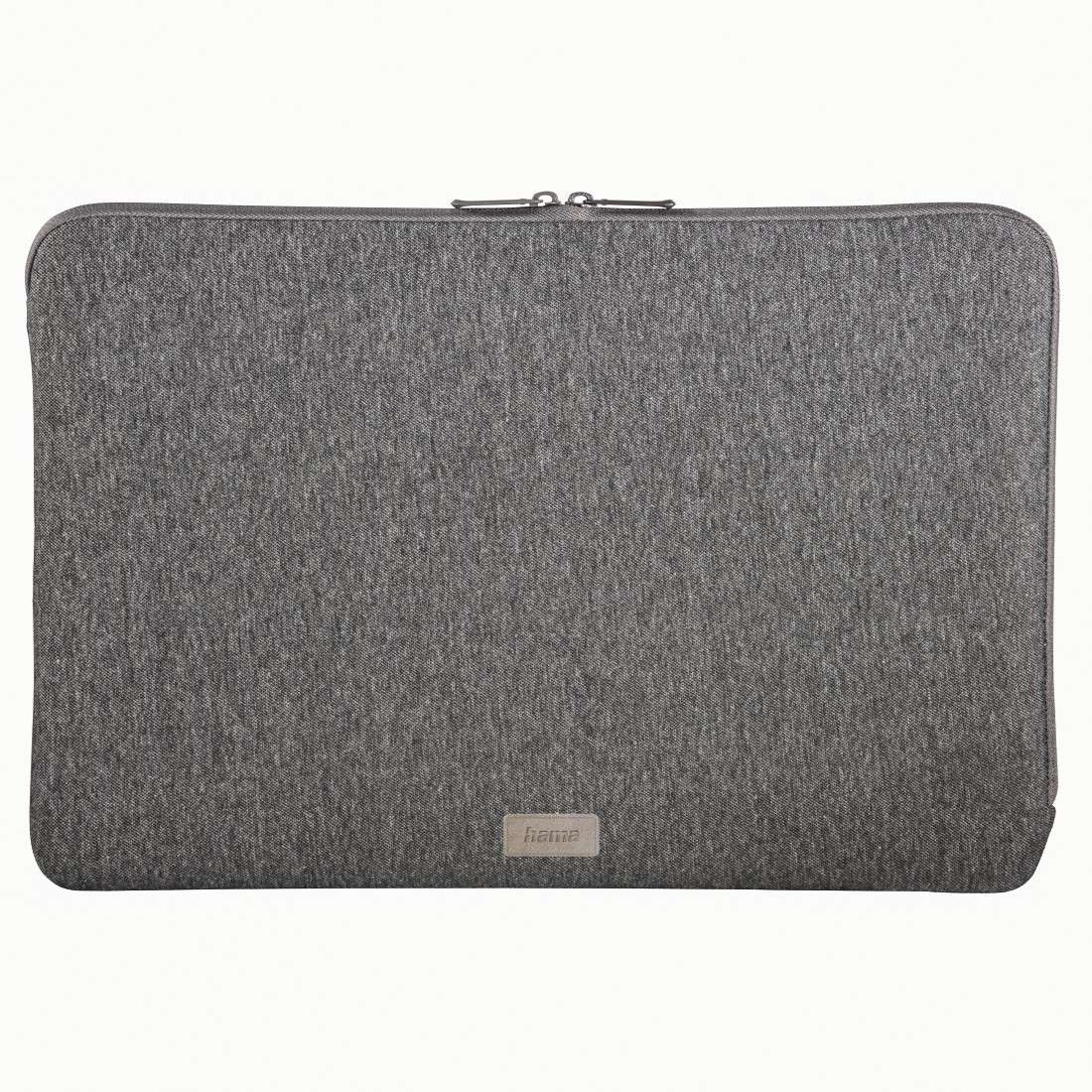 HAMA Laptop-Sleeve Jersey, bis 40 cm (15,6), Dunkelgrau