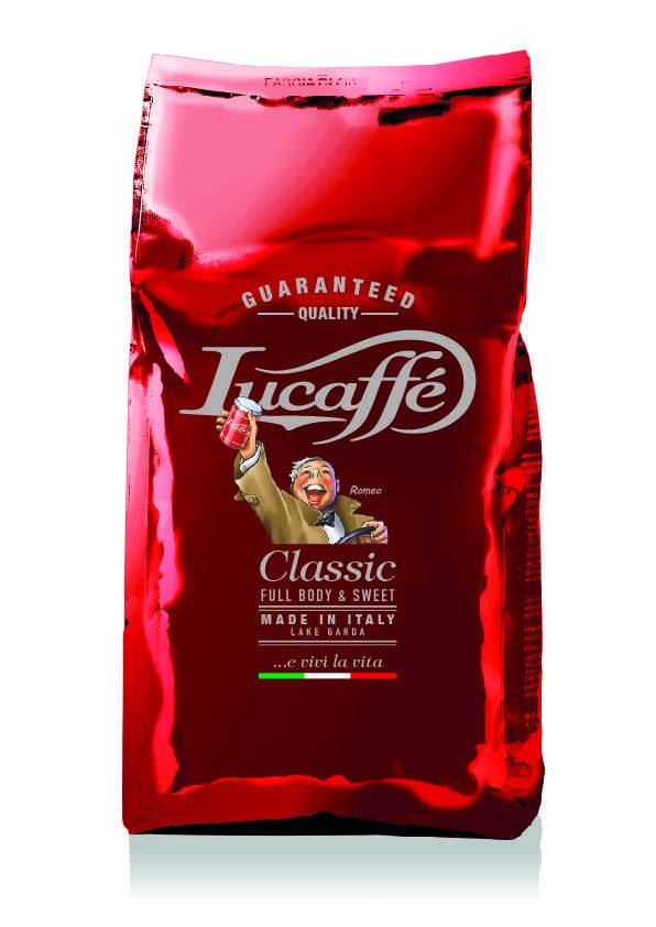 Lucaffe' LucaffeṀ CLASSIC ganze Kaffee Bohnen 1kg