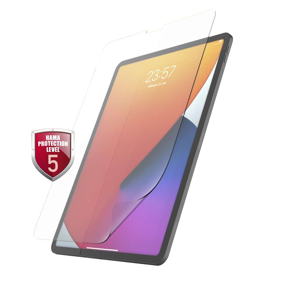HAMA Displayschutzfolie Crystal Clear f. iPad Pro 12.9 (2018/2020/2021/2022)