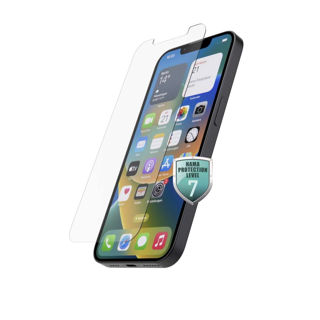 HAMA Schutzglas für Apple iPhone 13 Pro Max/14 Plus