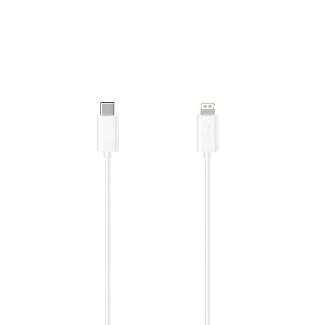 HAMA USB-C-Kabel für Apple iPhone/iPad mit Lightning Connector, USB 2.0, 1,50 m