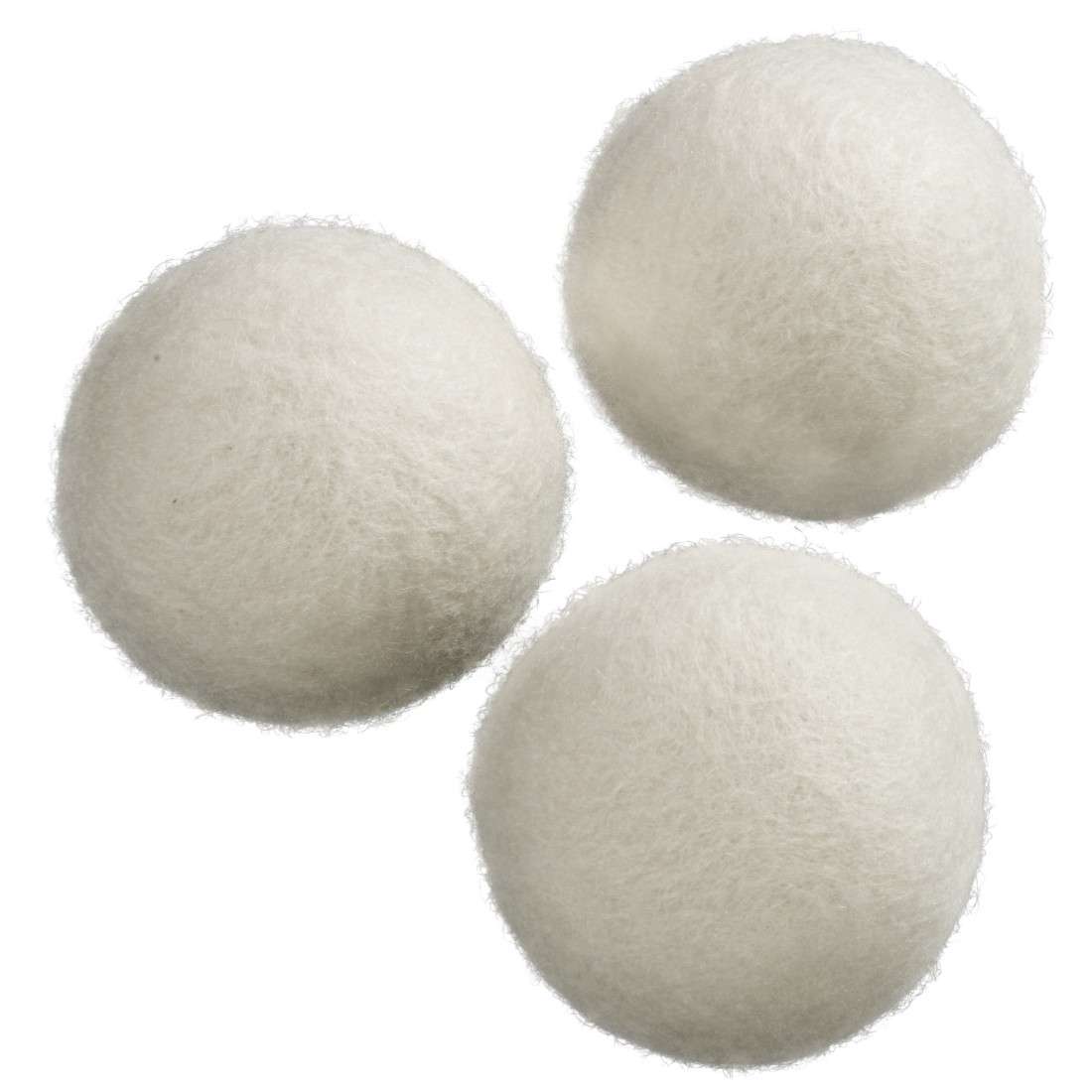 XAVAX Trocknerbälle aus Wolle, 3 Stück
