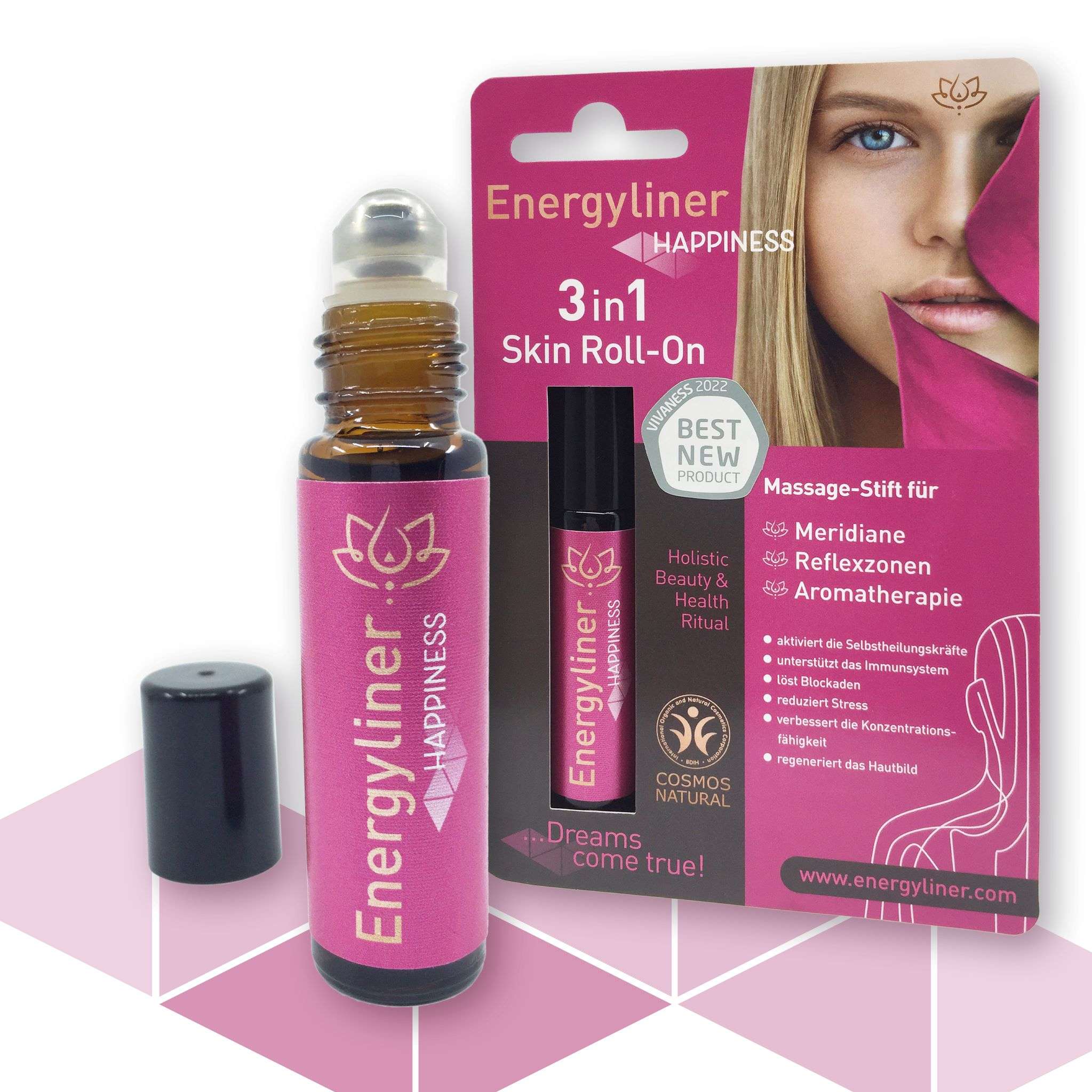Energyliner Happiness / 3 in 1 Skin Roll-On / 10ml