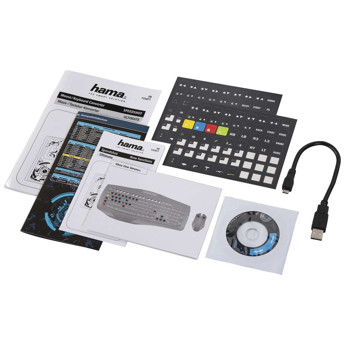 Maus-/Tastatur-Konverter Speedshot Ultimate für PS4/PS3/Xbox One/Xbox360
