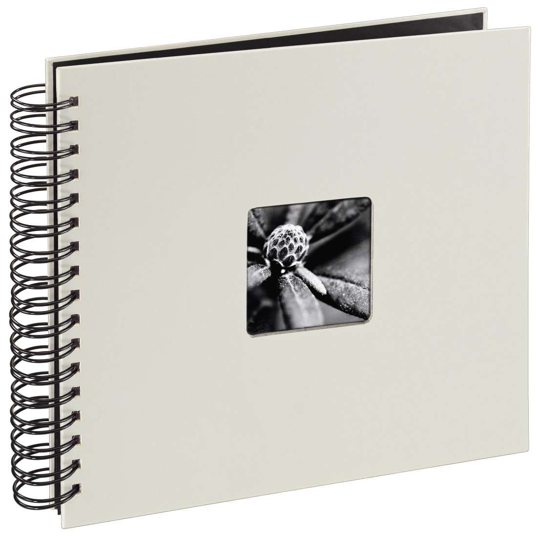 HAMA Spiral-Album Fine Art, 28x24 cm, 50 schwarze Seiten, Kreide