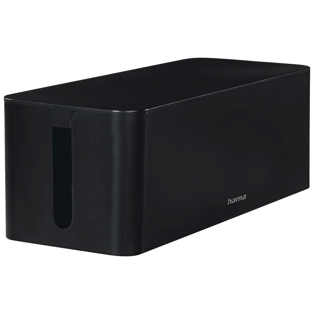 HAMA Kabelbox Maxi, 40,0 x 15,6 x 13,5 cm, Schwarz