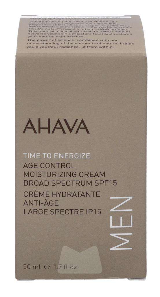 Ahava Men T.T.E. Age Control Moisturizing Cream SPF15