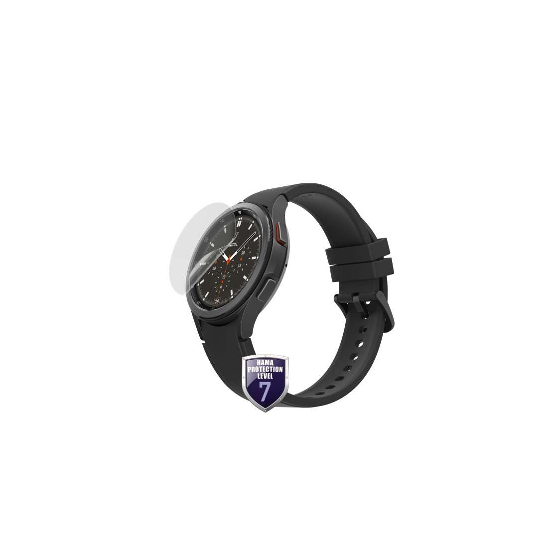 HAMA Displayschutz Hiflex für Samsung Galaxy Watch 4 Classic, 42 mm