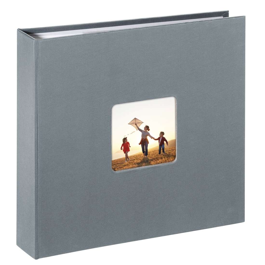 Memo-Album Fine Art, für 160 Fotos im Format 10x15 cm, Grau