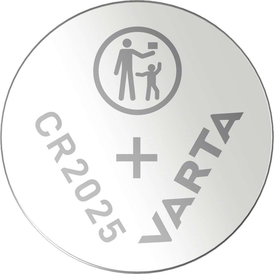 VARTA LITHIUM Coin CR2025 Batterie (2er Pack)