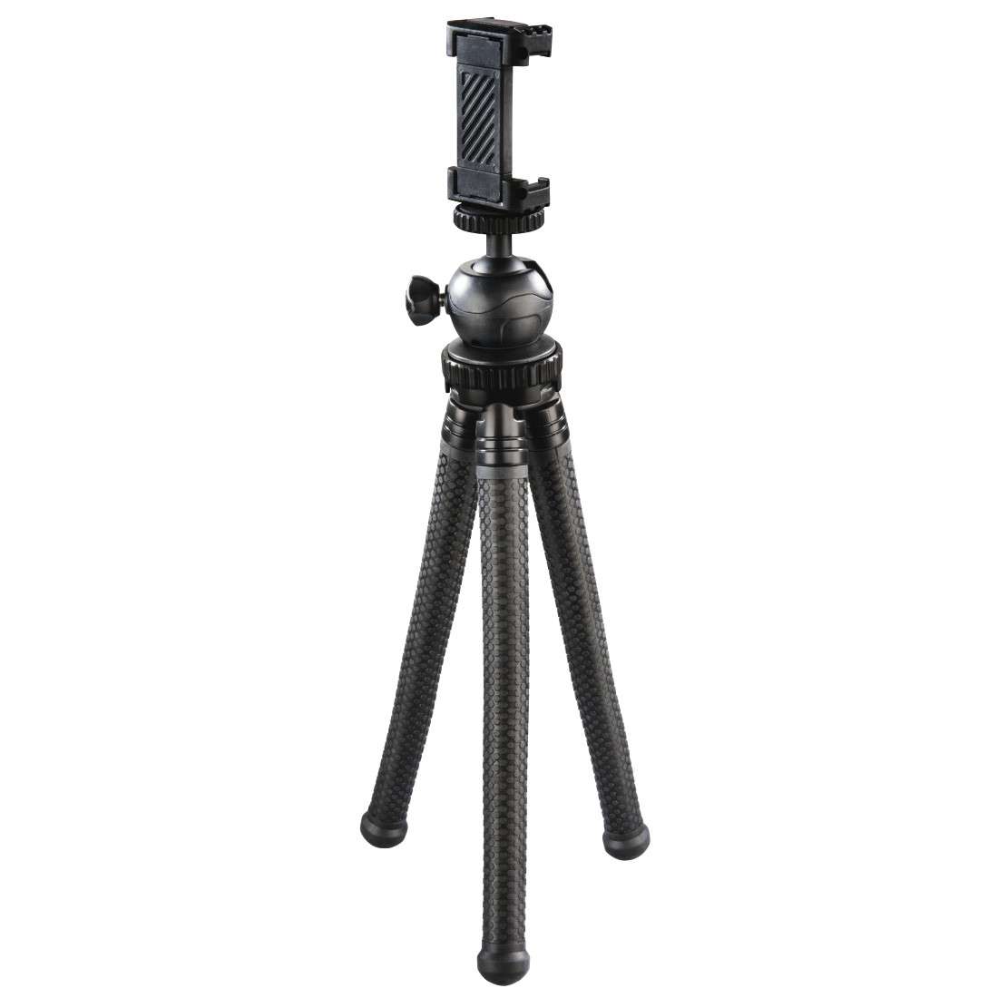 HAMA Stativ FlexPro für Smartphone, GoPro und Fotokameras, 27 cm, Schwarz