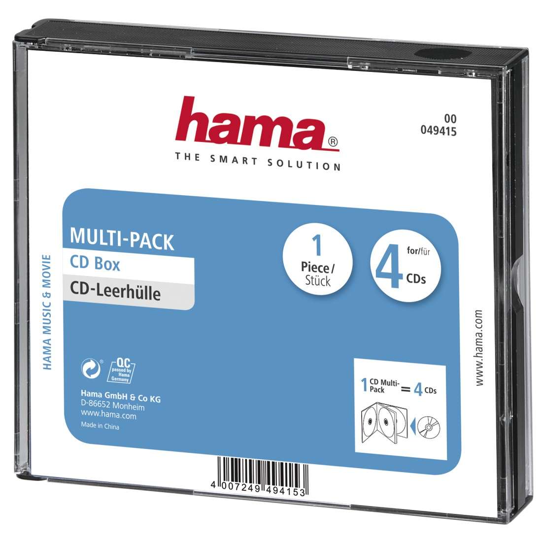 HAMA CD-Multipack 4