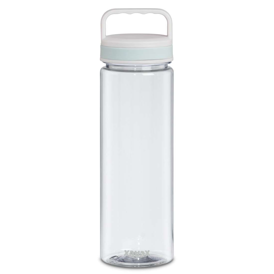 XAVAX Trinkflasche, 900ml, auslaufsicher, Henkel, Schraubverschluss, Transparent