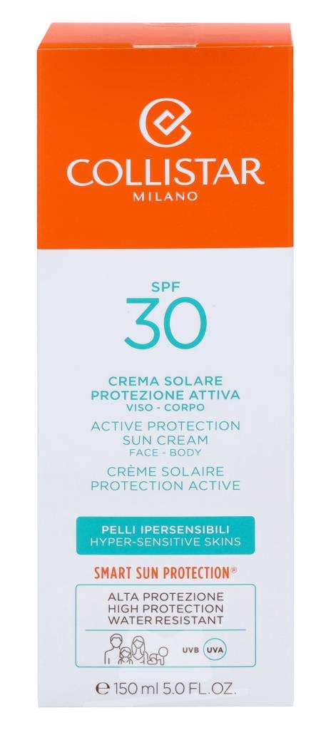 Collistar Active Protection Sun Cream Face-Body SPF30