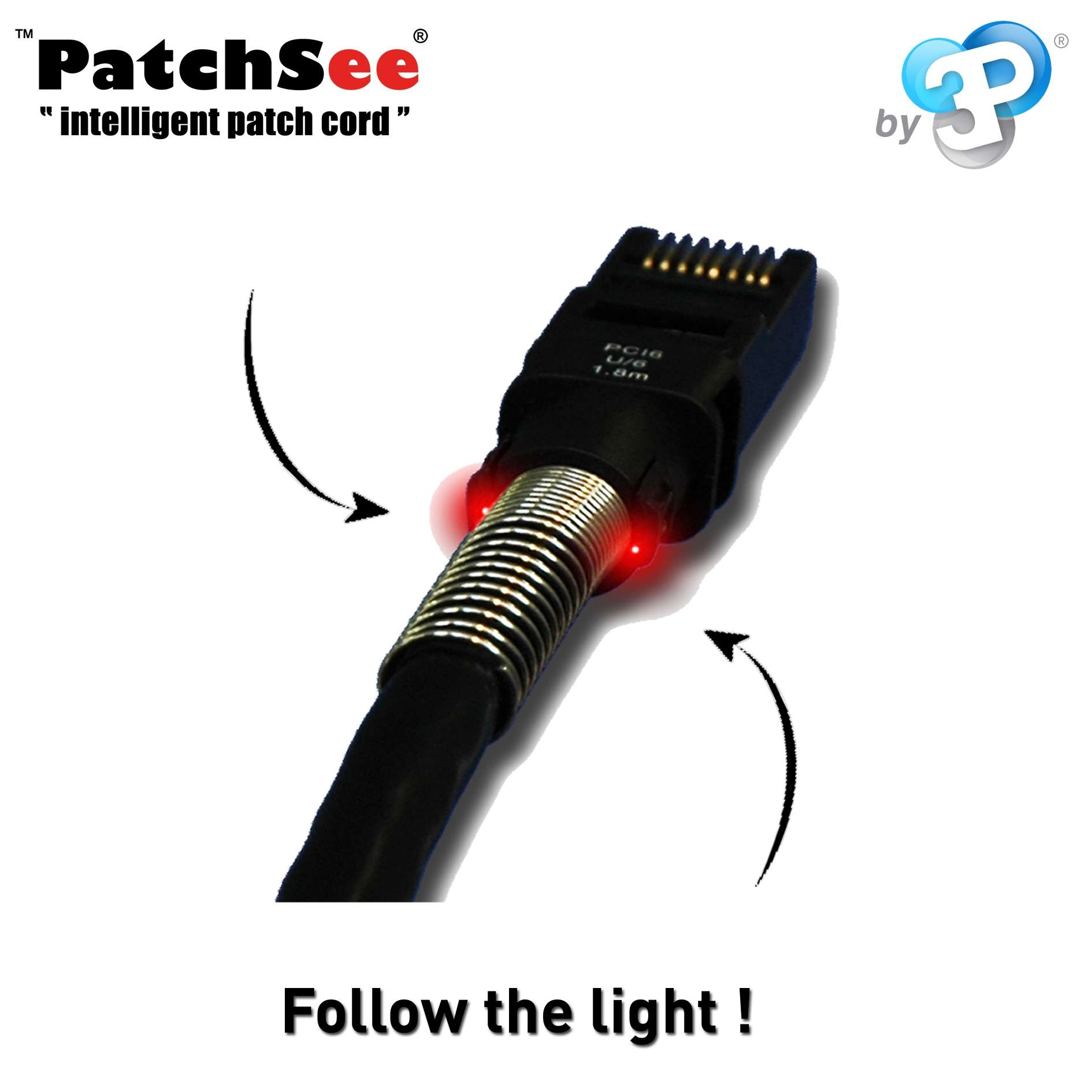 Patchsee Patchkabel DirectPatch U/FTP Cat 6a schwarz 7,9m