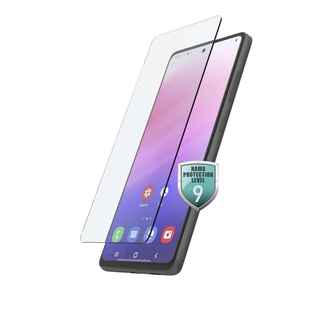 HAMA Echtglas-Displayschutz Premium Crystal Glass für Samsung Galaxy A54 5G