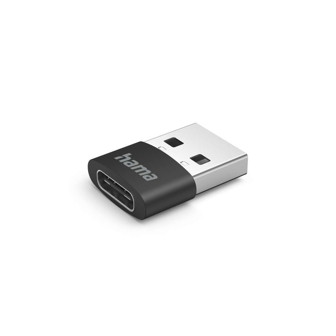 HAMA USB-C-Adapter, USB-A-Stecker - USB-C-Buchse, ohne Kabel, 480 Mbit/s, 3 St.