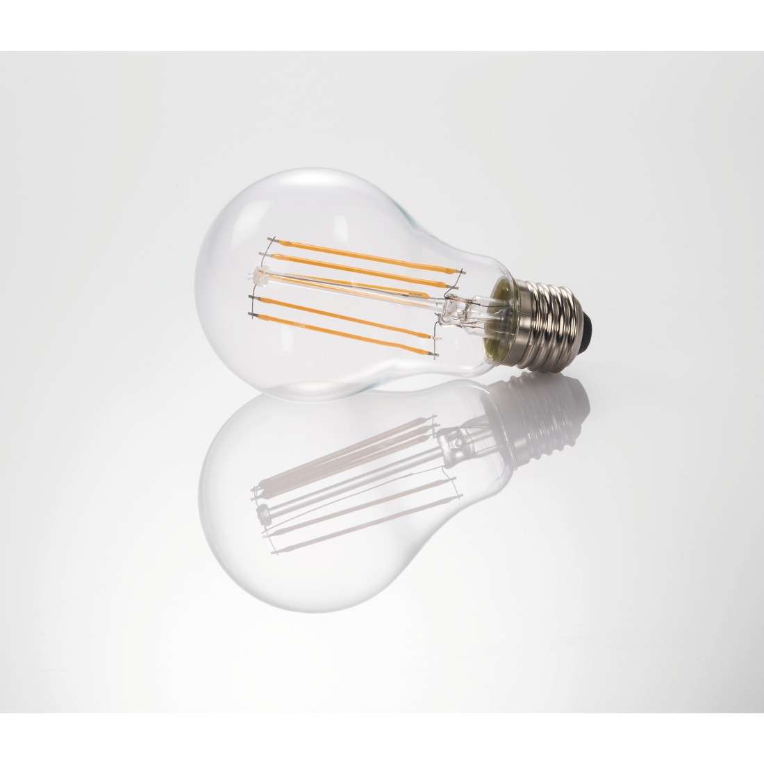 LED-Filament, E27, 1521lm ersetzt 100W, Glühlampe, Warmweiß, klar