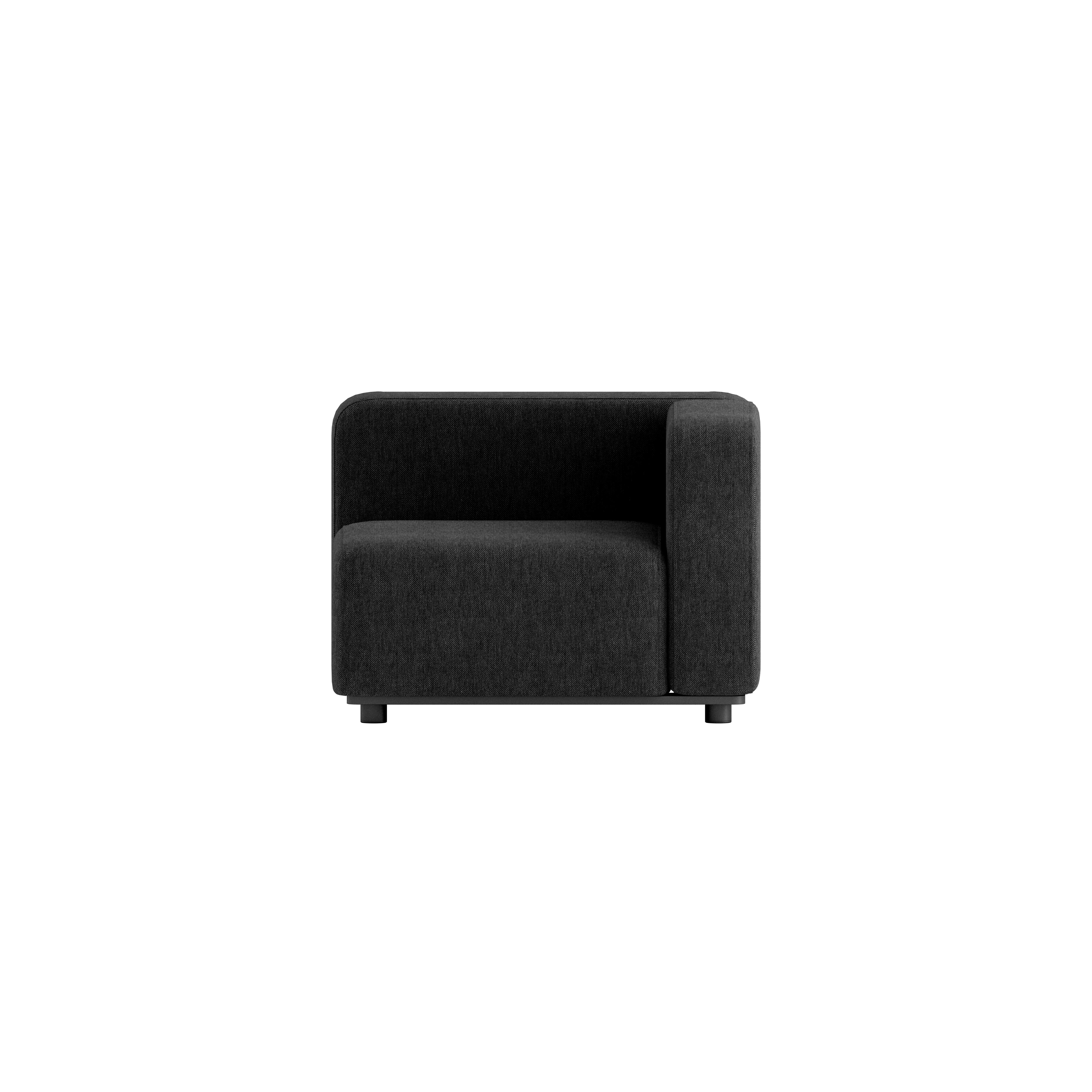 SACKit Cobana Lounge Sofa - Eckelement, Farbe: Cobana Black