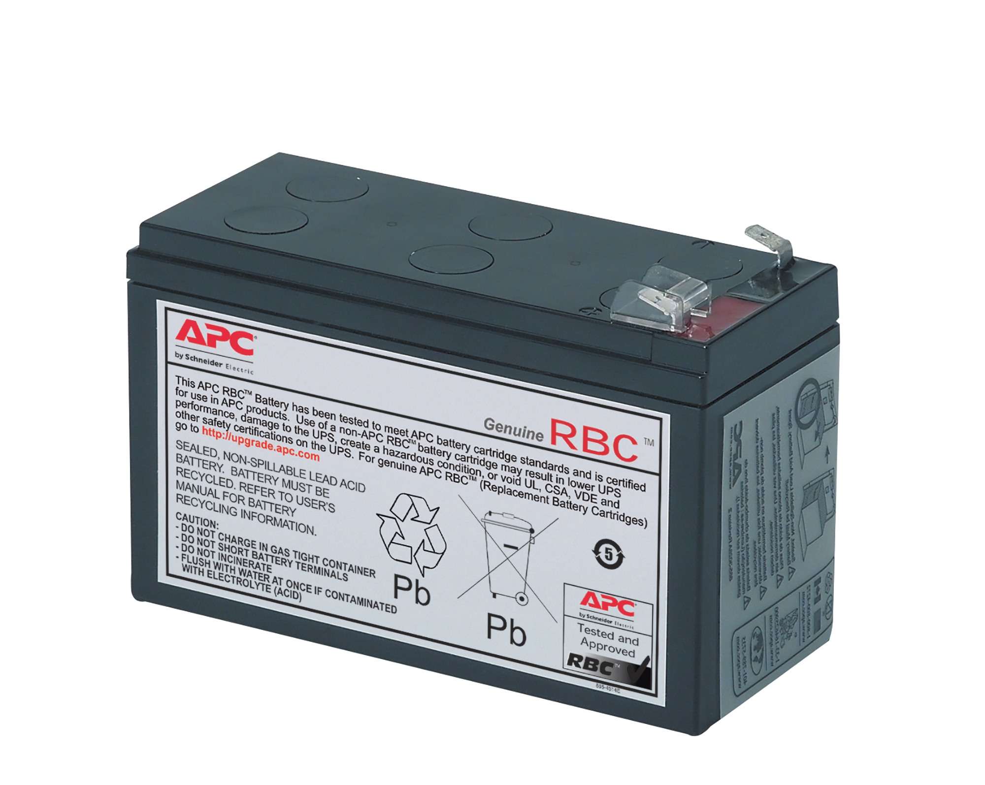 APC Ersatzbatterie Nr. 17 mit 2 Jahren Garantie