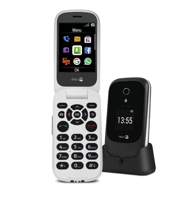 Doro 6060, Senioren-Mobiltelefon schwarz