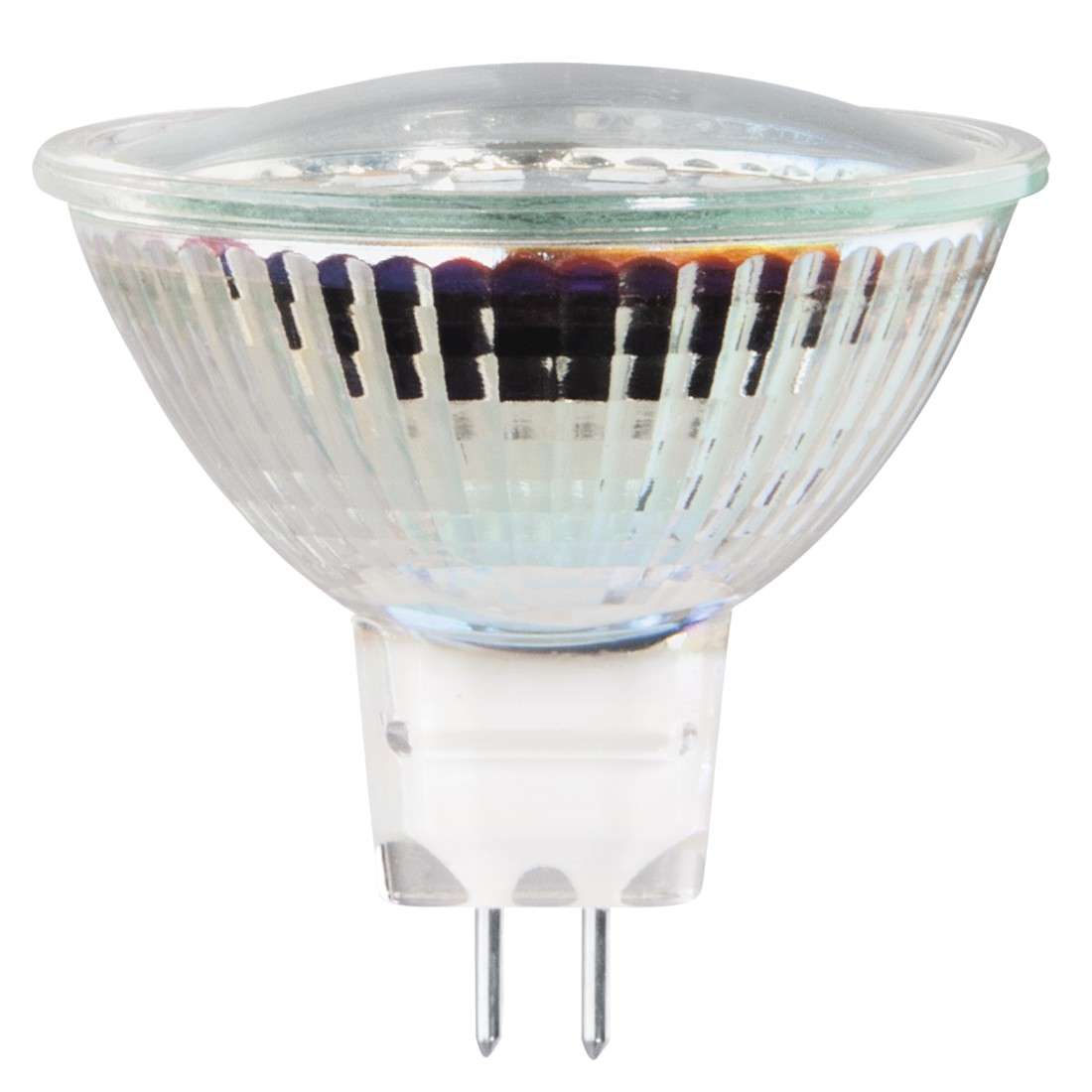XAVAX LED-Lampe, GU5.3, 350lm ersetzt 35W, Reflektorlampe MR16, Warmweiß, Glas