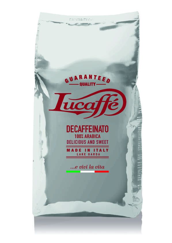 Lucaffé DECAFFEINATO ganze Kaffee Bohnen 700g