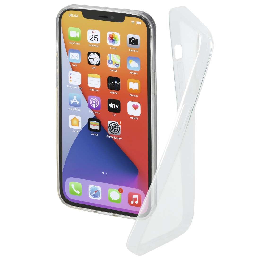 HAMA Cover Crystal Clear für Apple iPhone 12 Pro Max, Transparent