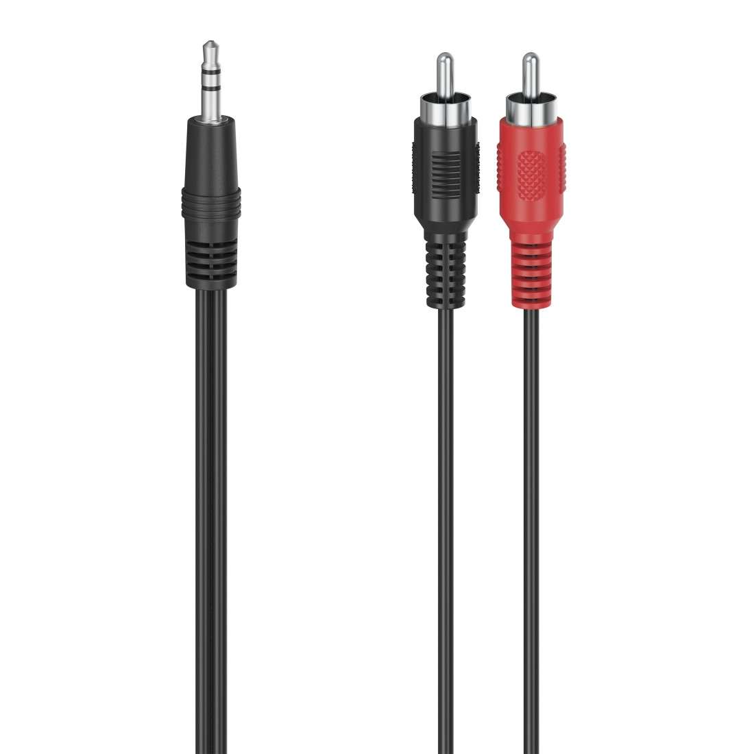 HAMA Audio-Kabel, 3,5-mm-Klinken-Stecker - 2 Cinch-Stecker, Stereo, 1,5 m