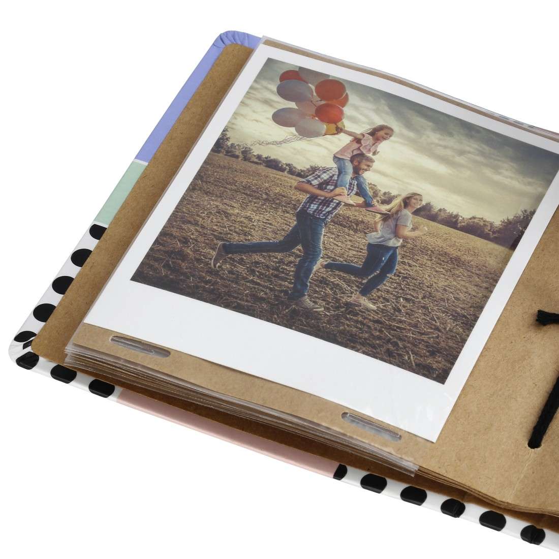 Einsteck-Album Cool Story, für 28 Sofortbilder bis max. 8,9x10,8 cm