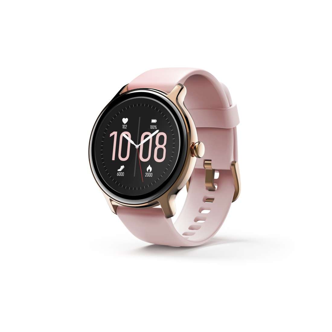 HAMA Smartwatch Fit Watch 4910, wasserdicht, Herzfrequenz, Blutsauerstoff, Rs