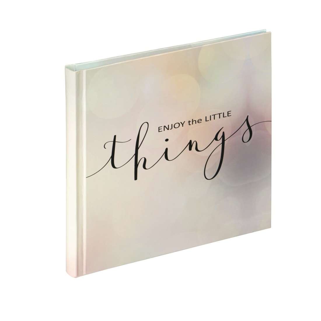 Buch-Album Letterings, 18x18 cm, 30 weiße Seiten, Enjoy