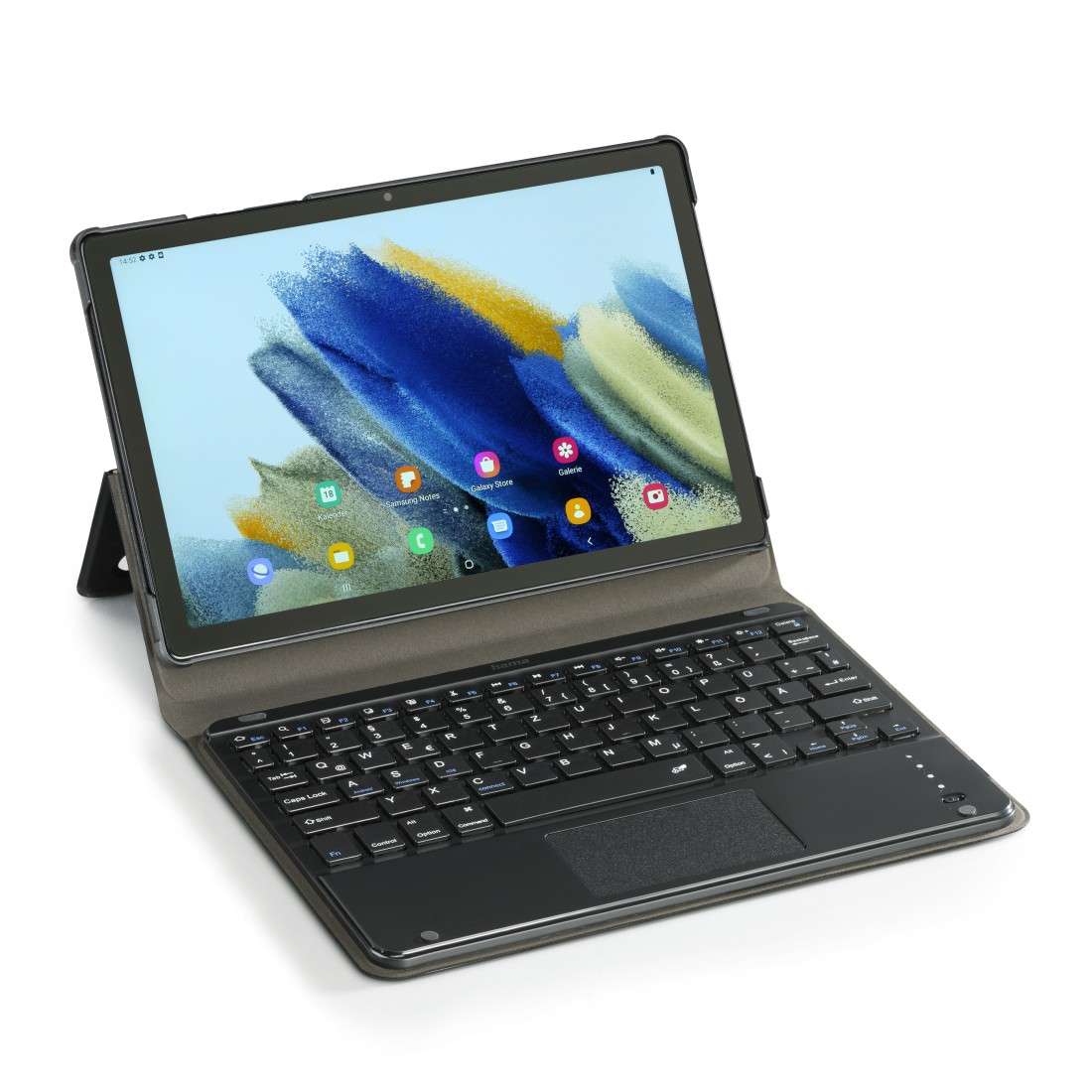 HAMA Tablet-Case Premium mit Tastatur für Samsung Galaxy Tab A8 10.5, Schwarz