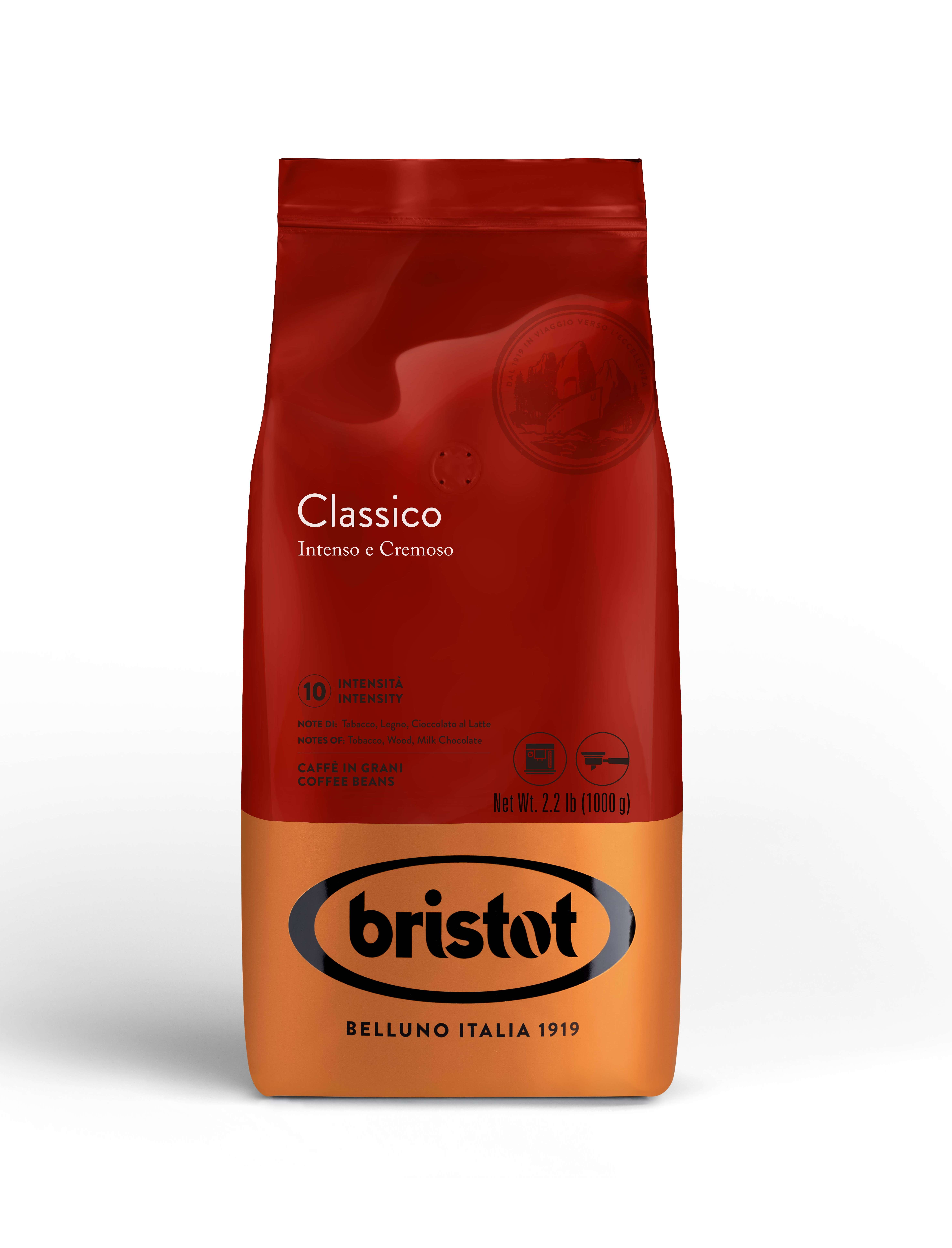Bristot Classico Kaffee ganze Bohnen 1kg