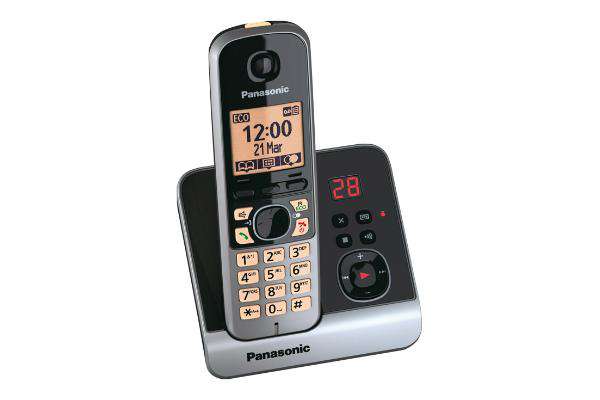 Panasonic Schnurlostelefon mit AB KX-TG6721GB - schwarz