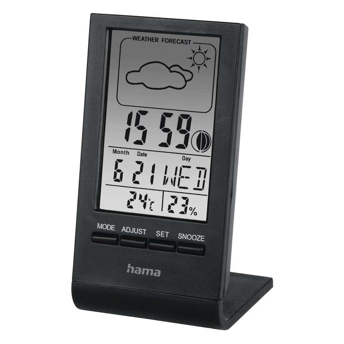 HAMA LCD-Thermo-/Hygrometer TH-100