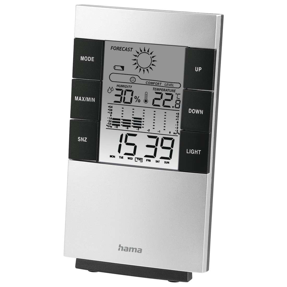 HAMA LCD-Thermo-/Hygrometer TH-200