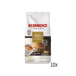 KIMBO S.p.A. Espresso Barista 100% Arabica ganze Kaffeebohnen 10 x 1kg