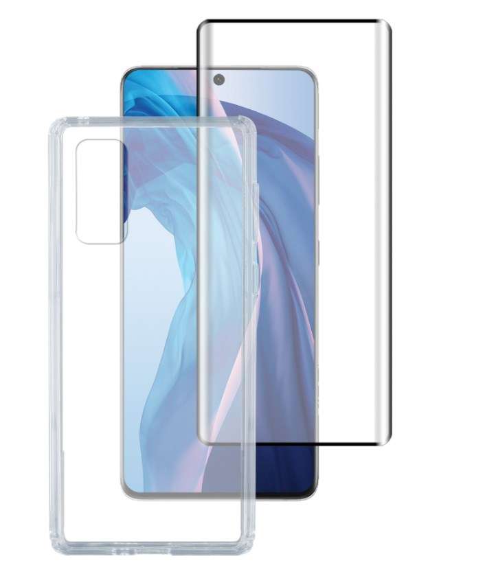 4smarts 360Ḟ Starter Set mit X-Pro Full Cover Glas für Samsung Galaxy S22 Ultra