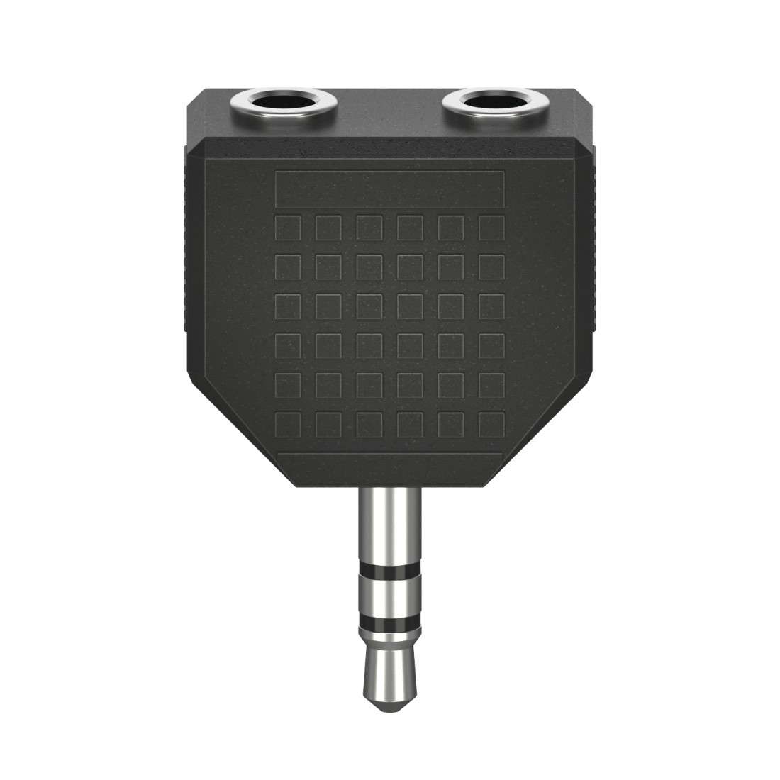 HAMA Audio-Adapter, 3,5-mm-Klinken-Stecker - 2x 3,5-mm-Klinken-Kupplung, Stereo